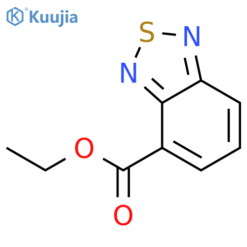 Ethyl benzo[c][1,2,5]thiadiazole-4-carboxylate structure