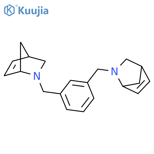 2-AZABICYCLO[2.2.1]HEPT-5-ENE, 2,2'-[1,3-PHENYLENEBIS(METHYLENE)]BIS- structure