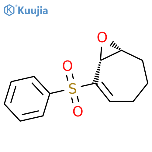 8-OXABICYCLO[5.1.0]OCT-2-ENE, 2-(PHENYLSULFONYL)-, (1R,7R)- structure