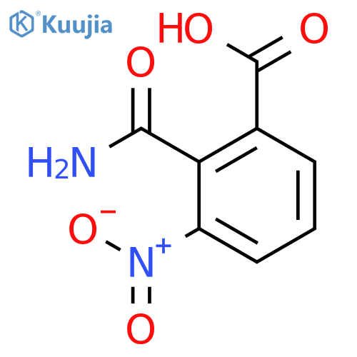 2-Carbamoyl-3-nitrobenzoic acid structure
