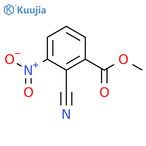 Methyl 2-cyano-3-nitrobenzoate structure