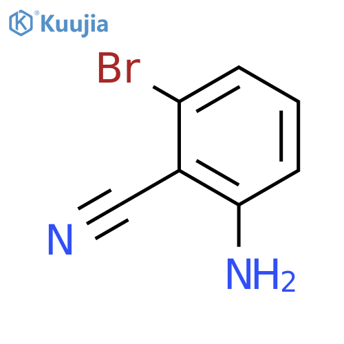 2-Amino-6-bromobenzonitrile structure