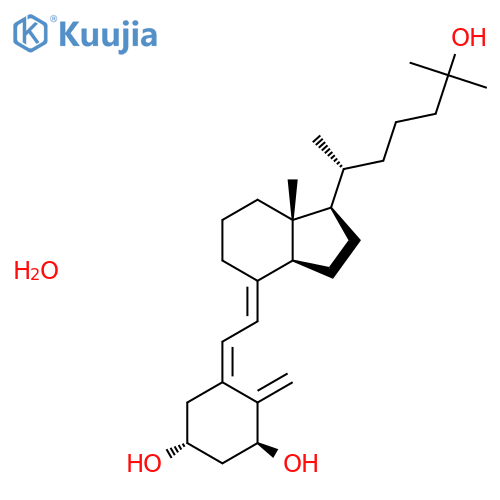 Calcitriol monohydrate structure