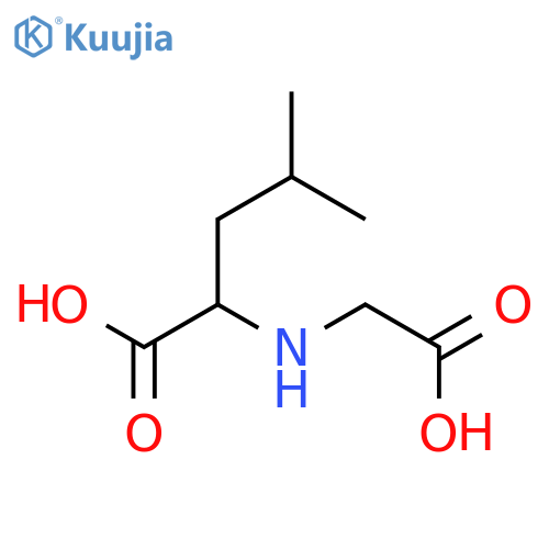 L-Leucine, N-(carboxymethyl)- structure