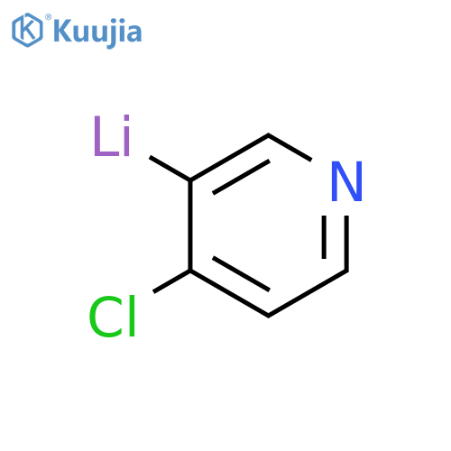 LITHIUM, (4-CHLORO-3-PYRIDINYL)- structure