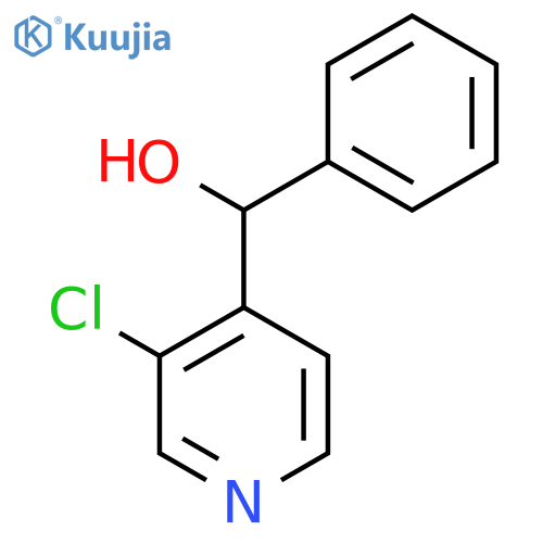 (3-Chloropyridin-4-YL)(phenyl)methanol structure