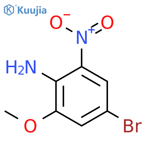 4-Bromo-2-methoxy-6-nitroaniline structure