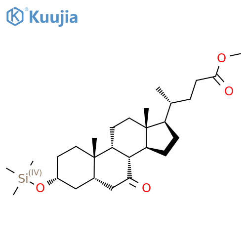 Methyl 3-Trimethylsilyloxy-7-ketolithocholate structure