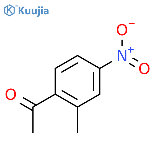 1-(2-Methyl-4-nitrophenyl)ethanone structure