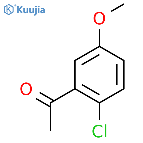 1-(2-Chloro-5-methoxy-phenyl)-ethanone structure