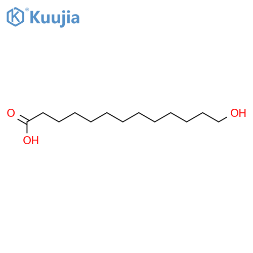 13-Hydroxytridecanoic acid structure