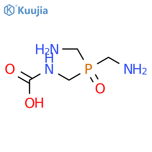 CARBAMIC ACID, [[BIS(AMINOMETHYL)PHOSPHINYL]METHYL]- structure