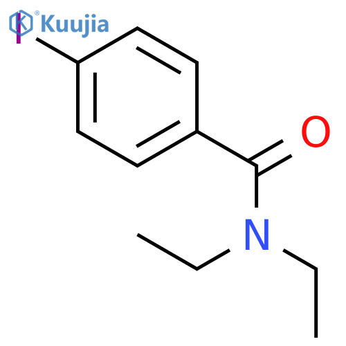 N,N-Diethyl-4-iodobenzamide structure