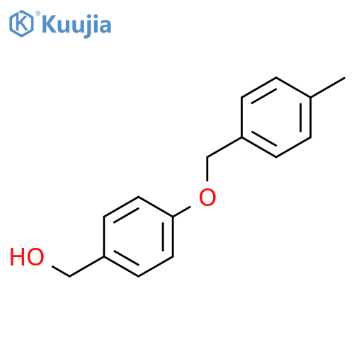 Benzenemethanol, 4-[(4-methylphenyl)methoxy]- structure