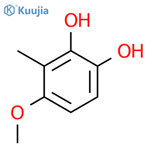 4-methoxy-3-methylbenzene-1,2-diol structure