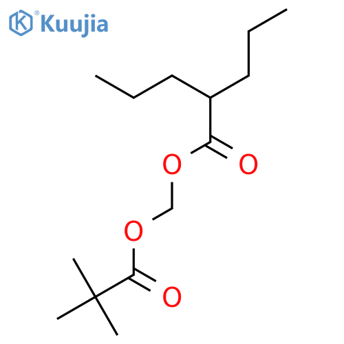 Valproate pivoxil structure