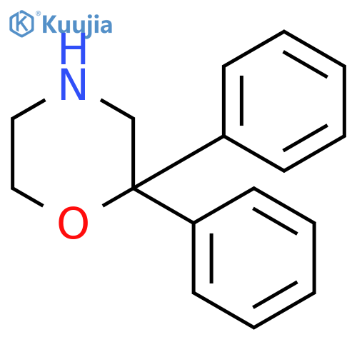 2,2-diphenylmorpholine structure