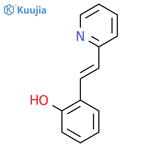 2-(E)-2-Pyridin-2-ylvinylphenol structure