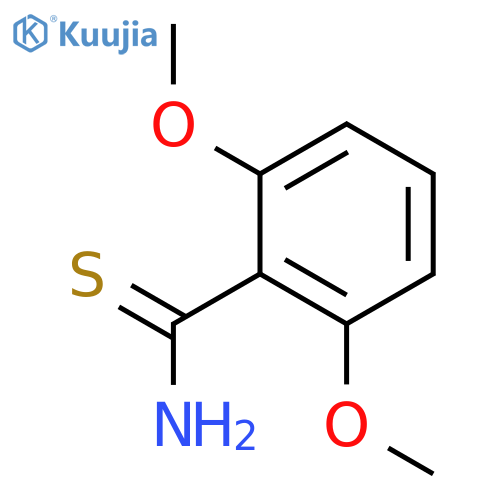 2,6-dimethoxybenzene-1-carbothioamide structure
