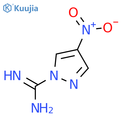 1H-Pyrazole-1-carboximidamide,4-nitro- structure