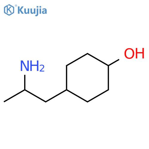 Cyclohexanol,4-(2-aminopropyl)- structure