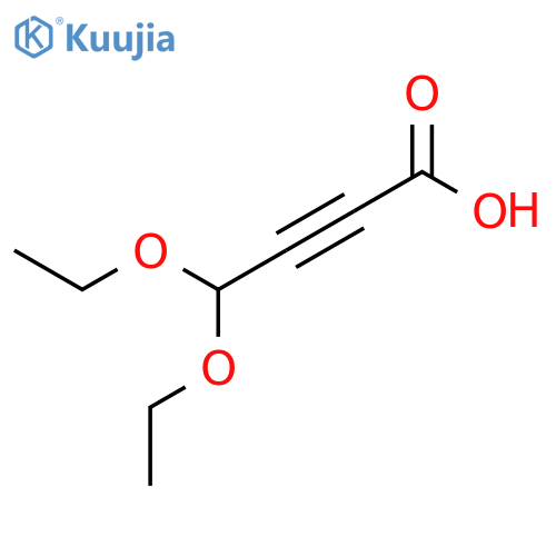2-Butynoic acid, 4,4-diethoxy- structure