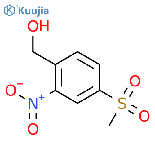 4-(Methylsulphonyl)-2-nitrobenzyl Alcohol structure
