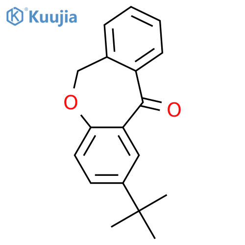 DIBENZ[B,E]OXEPIN-11(6H)-ONE, 2-(1,1-DIMETHYLETHYL)- structure