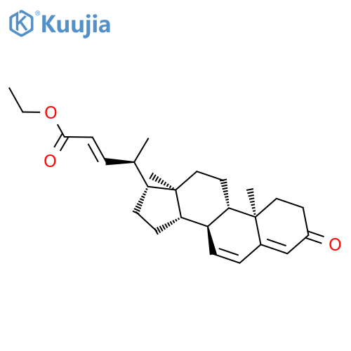 CHOLA-4,6,22-TRIEN-24-OIC ACID, 3-OXO-, ETHYL ESTER, (22E)- structure