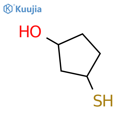 3-MERCAPTOCYCLOPENTANOL structure