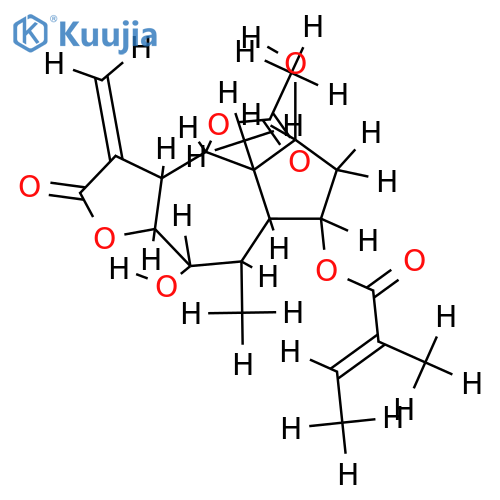 9-O-desacetylspathulin-2-O-angelate structure