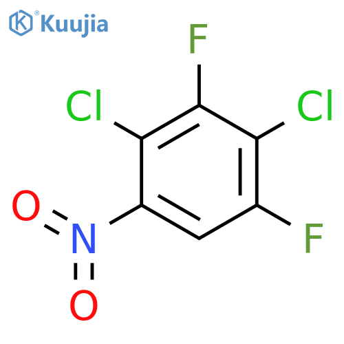 2,4-Dichloro-3,5-difluoronitrobenzene structure