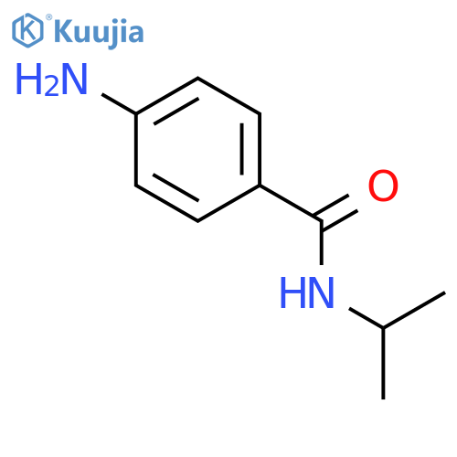 4-amino-N-(propan-2-yl)benzamide structure