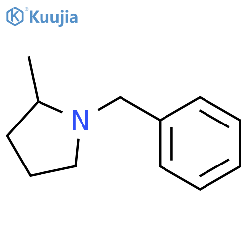1-benzyl-2-methylpyrrolidine structure