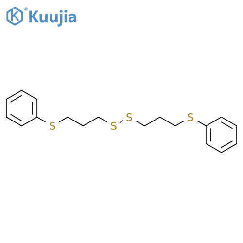 Disulfide, bis[3-(phenylthio)propyl] structure