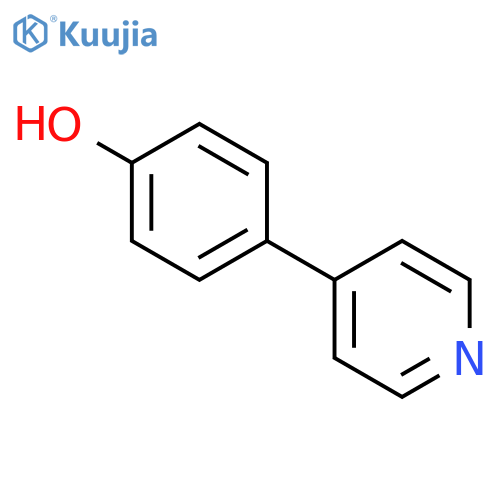 4-(Pyridin-4-yl)phenol structure