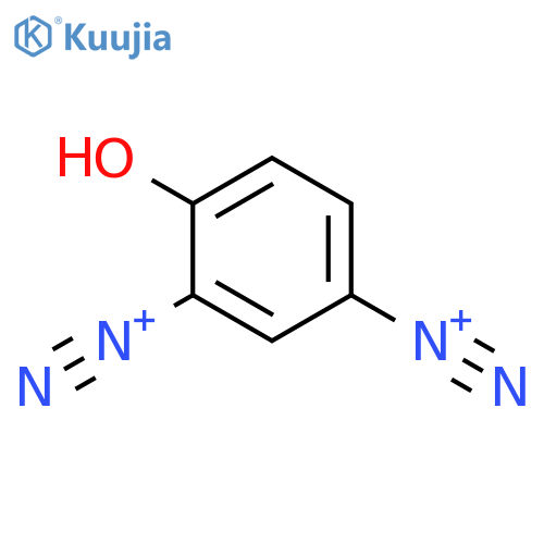 1,3-Benzenebis(diazonium), 4-hydroxy- (9CI) structure