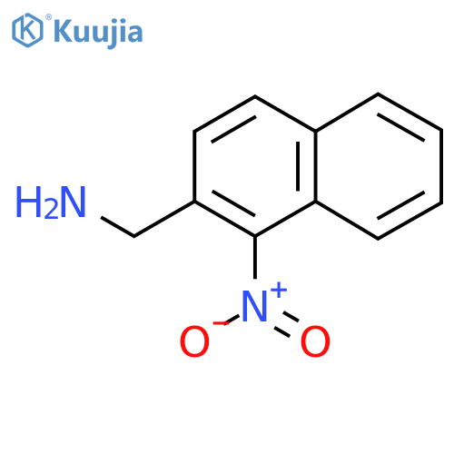 (1-Nitronaphthalen-2-yl)methanamine structure