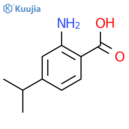 2-Amino-4-isopropylbenzoic acid structure
