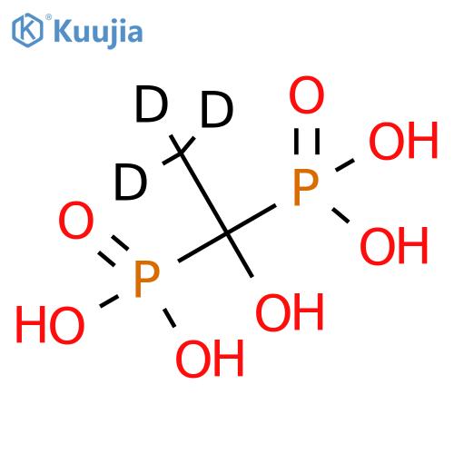 Etidronic Acid-d3 Sodium Salt structure