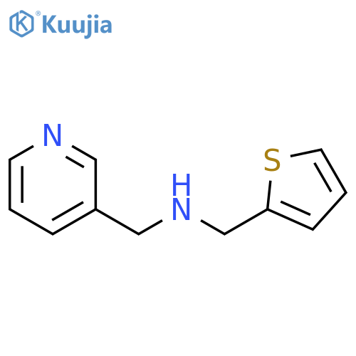 PYRIDIN-3-YLMETHYL-THIOPHEN-2-YLMETHYL-AMINE structure
