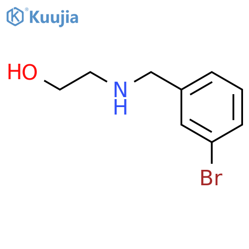 2-(3-Bromo-benzylamino)-ethanol structure