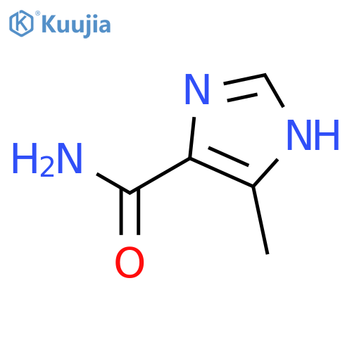 5-methyl-1H-imidazole-4-carboxamide structure
