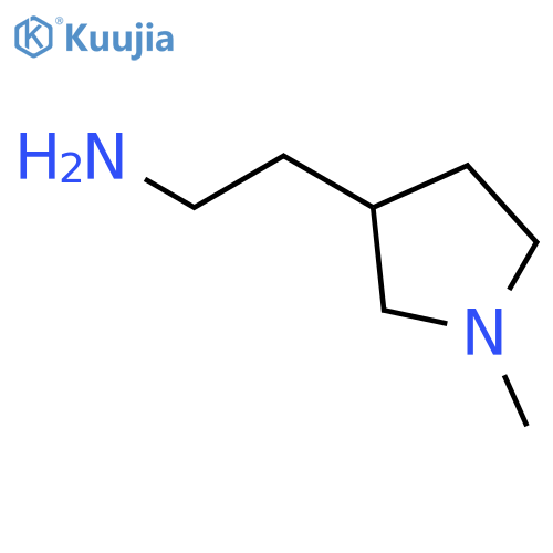 2-(1-Methylpyrrolidin-3-yl)ethan-1-amine structure