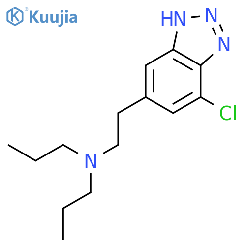 1H-BENZOTRIAZOLE-5-ETHANAMINE, 7-CHLORO-N,N-DIPROPYL- structure