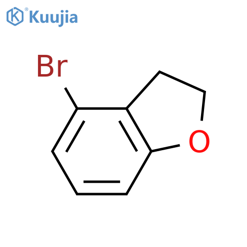 4-Bromo-2,3-dihydrobenzofuran structure