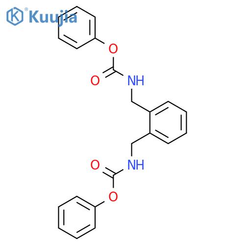CARBAMIC ACID, [PHENYLENEBIS(METHYLENE)]BIS-, DIPHENYL ESTER structure