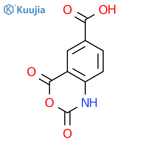 2,4-Dioxo-2,4-dihydro-1H-benzo[d][1,3]oxazine-6-carboxylic acid structure