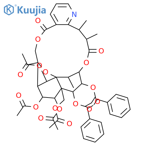 Per(deacyl)chuchuhuanine; 1,2-Dibenzoyl, 6,8,9,14-tetra-Ac structure