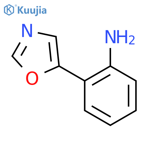 2-(5-Oxazolyl)aniline structure